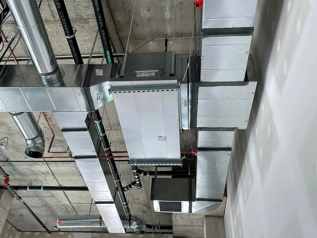Commercial ventilation and ductwork installation